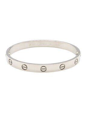 Cartier Bracelet Love 18k White Gold